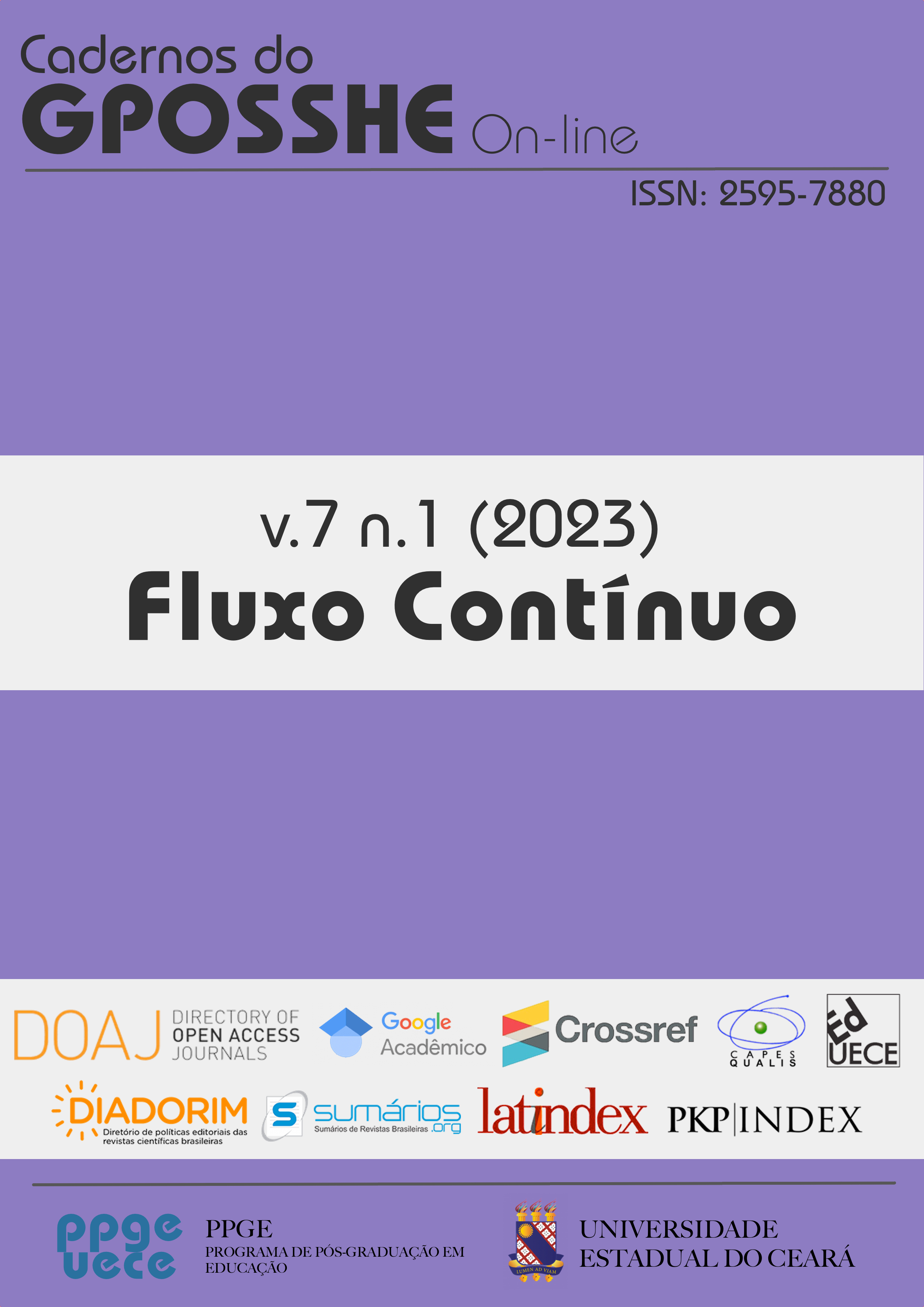 					Visualizar v. 7 n. 1 (2023): Fluxo Contínuo
				