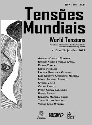					Visualizar v. 15 n. 29 (2019): Tensões Mundiais
				
