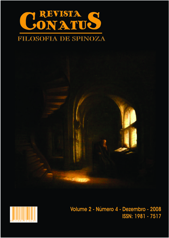 Revista Conatus - Filosofia de Spinoza - V2N4 - Dezembro 2008