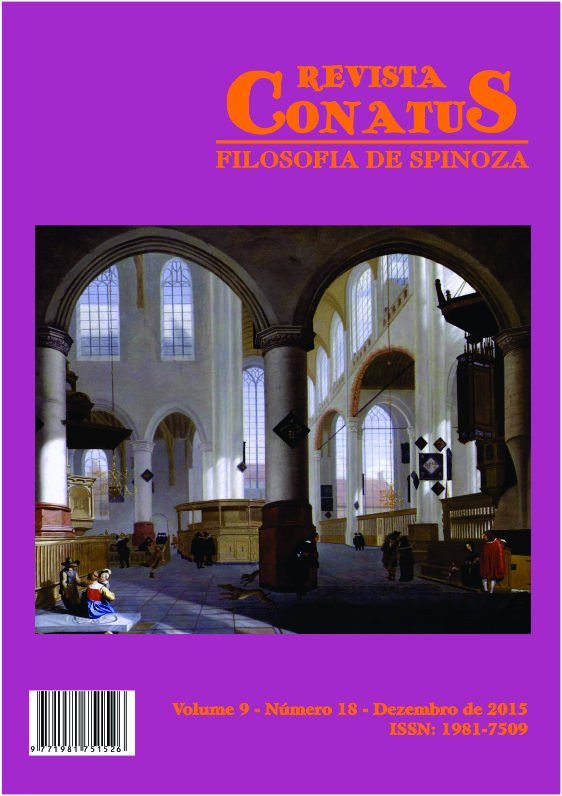 Revista Conatus - Filosofia de Spinoza - V9N18 - Dezembro 2015