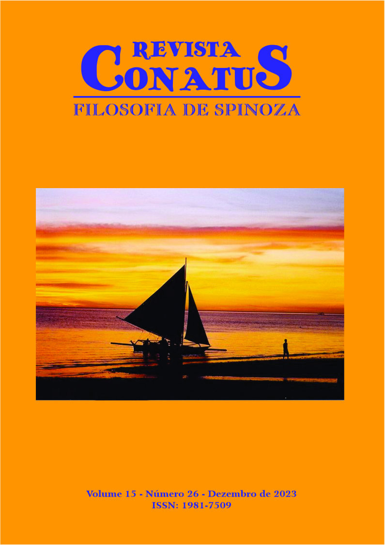 Revista Conatus - Filosofia de Spinoza - V15N26 - Dezembro de 2023