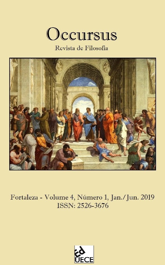 Occursus - Revista de Filosofia - V4N1 - Jan./Jun. 2019