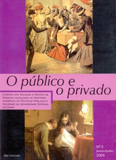 					Visualizar v. 2 n. 3 jan.jun (2004): O público e o privado
				