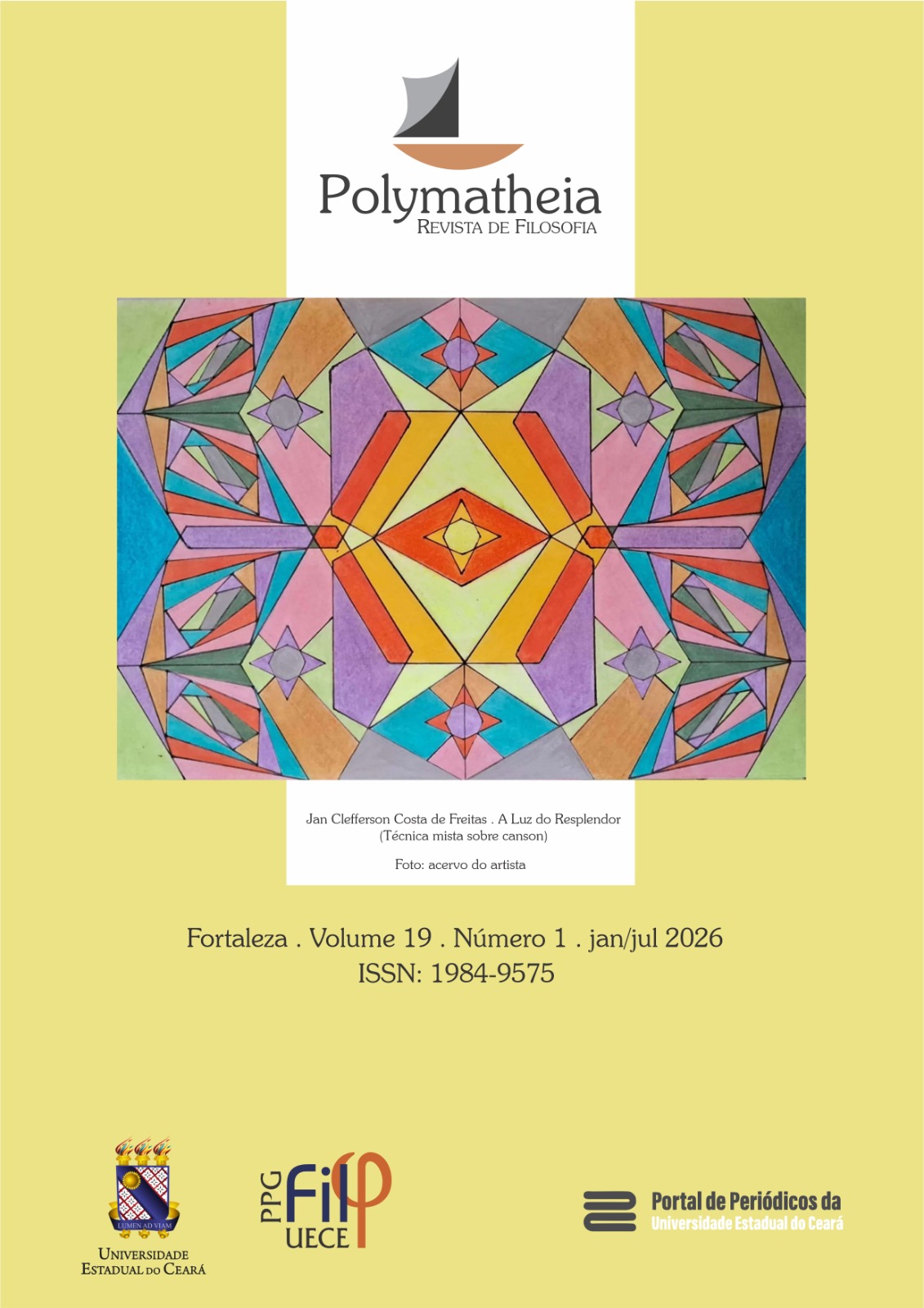 					Visualizar v. 19 n. 1 (2026): Polymatheia - Revista de Filosofia
				