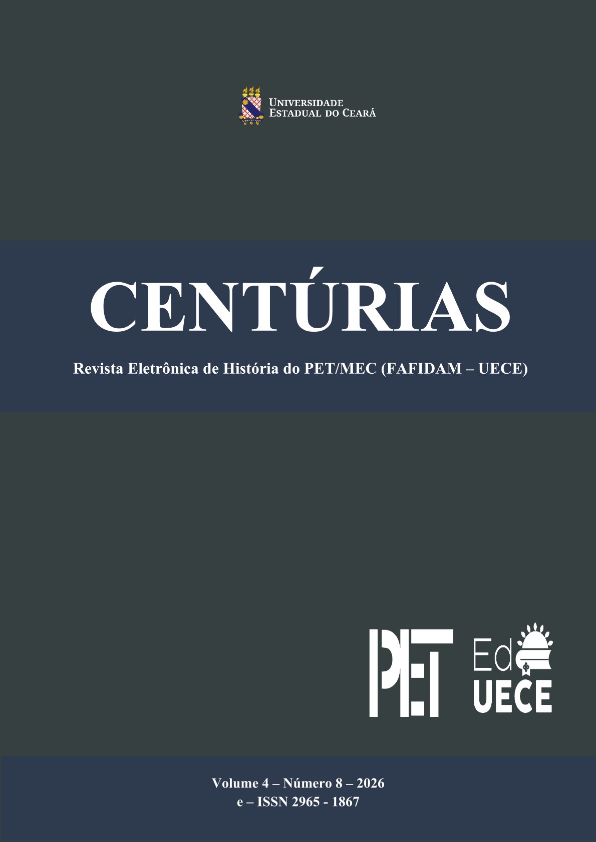 					Visualizar v. 4 n. 8 (2026): Centúrias - Revista Eletrônica de História
				