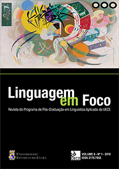 					Visualizar v. 8 n. 1 (2016): Linguagem em Foco
				